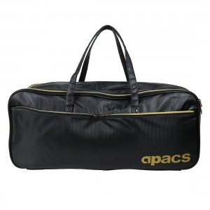 Apacs Double Compartment Holdall AREC802 Black/Gold